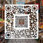 qr code with picture used for brand engagement designs